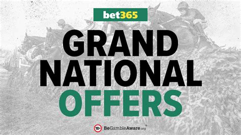 bet365 Grand National Offer: £30 in free bets and six places each.
